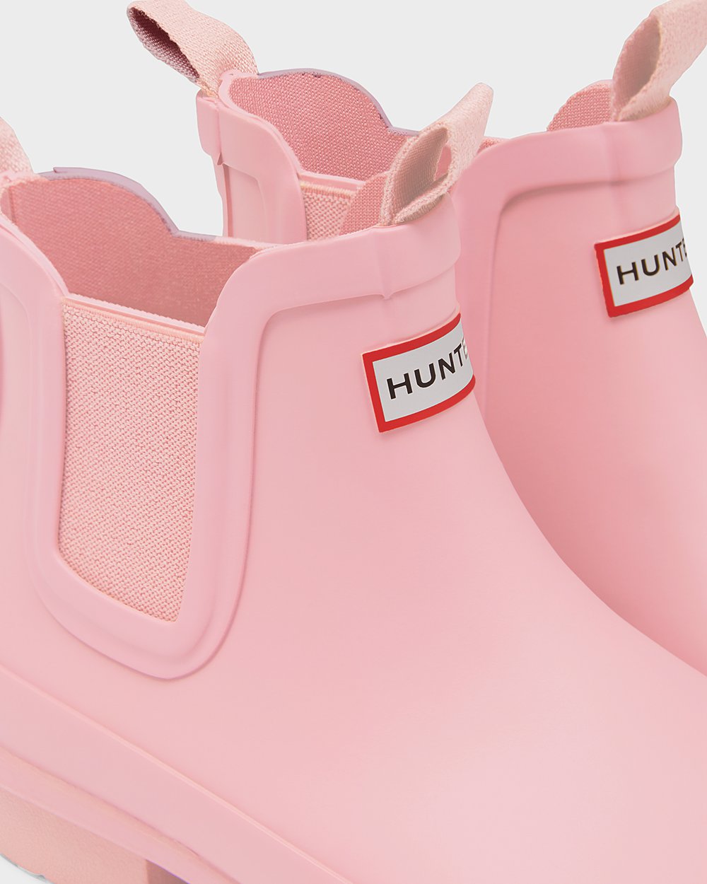 Chelsea Boots Kinderen - Hunter Original Big - Roze - 07PJOWISZ